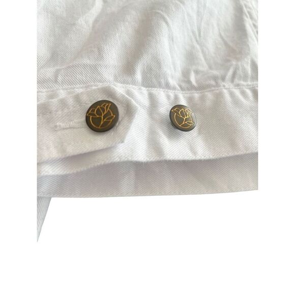 DRAPER JAMES White Denim Jacket size XXL - Picture 8 of 11